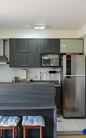 Apartamento à venda com 64m², 2 quartos e 1 vagaCozinha