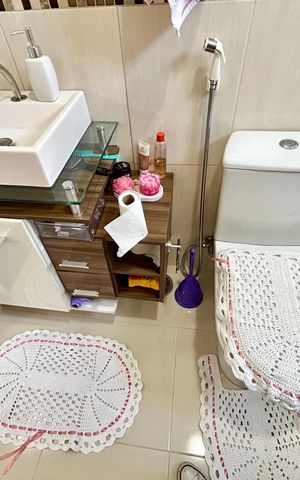 Apartamento à venda com 76m², 2 quartos e 2 vagas Apartamento à venda com 76m², 2 quartos e 2 vagasBanheiro 1