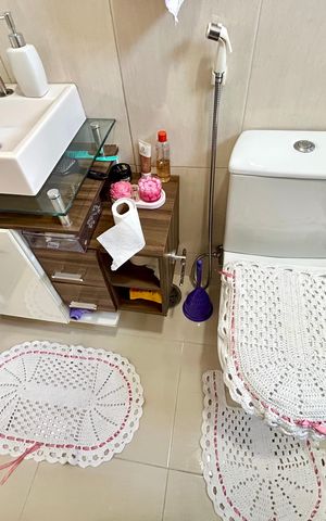 Apartamento à venda com 76m², 2 quartos e 2 vagas Apartamento à venda com 76m², 2 quartos e 2 vagasBanheiro 1