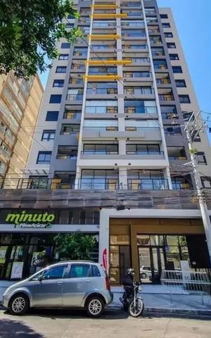 Studio à venda com 23m², 1 quarto e sem vaga Studio à venda com 23m², 1 quarto e sem vagaFachada