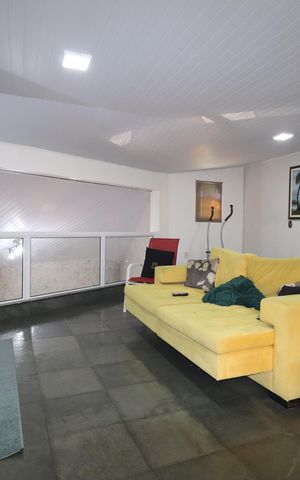 Casa à venda com 380m², 3 quartos e 7 vagasMezanino - Sala de tv