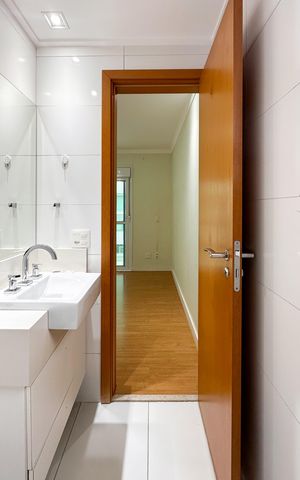 Apartamento à venda com 132m², 3 quartos e 3 vagas Apartamento à venda com 132m², 3 quartos e 3 vagasBanheiro da Suíte 3