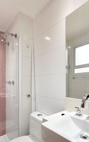 Apartamento à venda com 132m², 3 quartos e 3 vagas Apartamento à venda com 132m², 3 quartos e 3 vagasBanheiro da Suíte 3