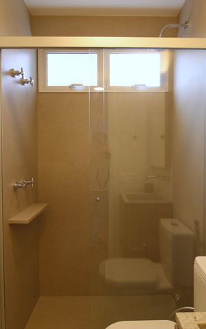 Apartamento à venda com 122m², 3 quartos e 1 vagaBanheiro Social