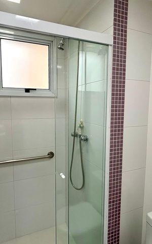 Apartamento à venda com 114m², 3 quartos e 2 vagas Apartamento à venda com 114m², 3 quartos e 2 vagasBanheiro da Suíte