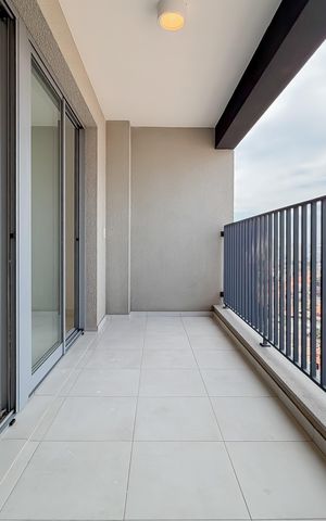 Apartamento à venda com 38m², 1 quarto e sem vaga Apartamento à venda com 38m², 1 quarto e sem vagaVaranda
