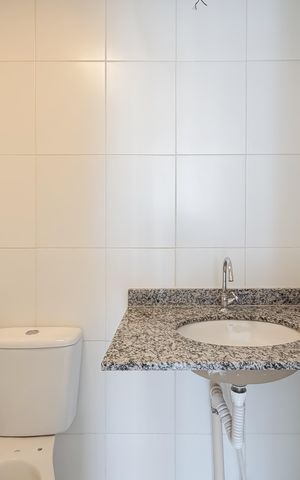Apartamento à venda com 38m², 1 quarto e sem vaga Apartamento à venda com 38m², 1 quarto e sem vagaBanheiro