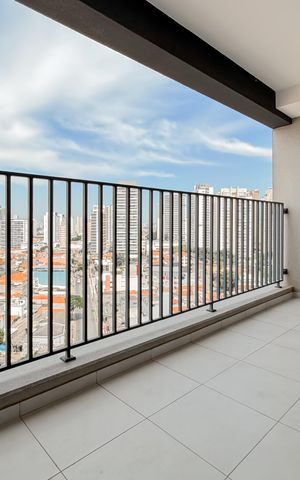 Apartamento à venda com 38m², 1 quarto e sem vaga Apartamento à venda com 38m², 1 quarto e sem vagaVaranda