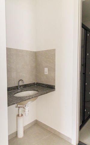 Apartamento para alugar com 39m², 2 quartos e sem vaga Apartamento para alugar com 39m², 2 quartos e sem vagaBanheiro