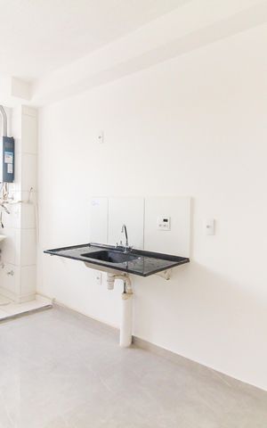 Apartamento para alugar com 39m², 2 quartos e sem vaga Apartamento para alugar com 39m², 2 quartos e sem vagaSala/Cozinha