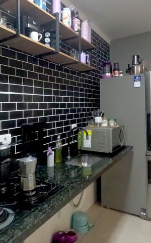 Apartamento para alugar com 54m², 1 quarto e sem vagaCozinha Americana e Área de Serviço