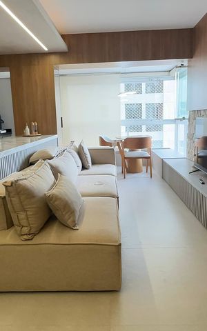 Apartamento para alugar com 80m², 2 quartos e 2 vagas Apartamento para alugar com 80m², 2 quartos e 2 vagasSala