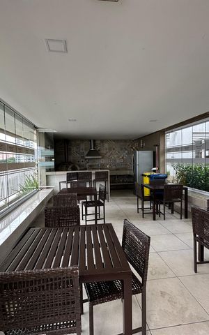 Apartamento para alugar com 80m², 2 quartos e 2 vagas Apartamento para alugar com 80m², 2 quartos e 2 vagasÁrea comum - Churrasqueira