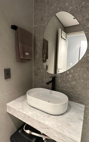 Apartamento para alugar com 80m², 2 quartos e 2 vagas Apartamento para alugar com 80m², 2 quartos e 2 vagasBanheiro da Suíte 1