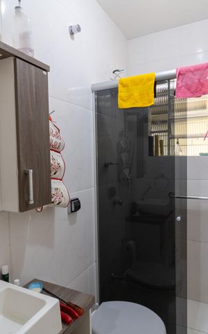Casa para alugar com 93m², 2 quartos e 4 vagas Casa para alugar com 93m², 2 quartos e 4 vagasBanheiro
