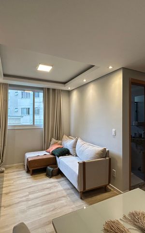 Apartamento à venda com 44m², 2 quartos e sem vaga Apartamento à venda com 44m², 2 quartos e sem vagaSala de Jantar