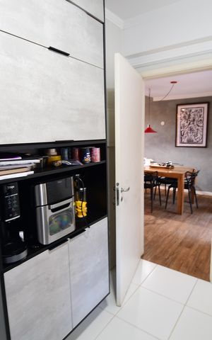 Casa de condomínio à venda com 120m², 3 quartos e 2 vagasCozinha