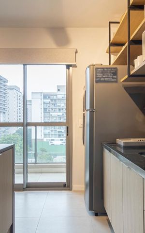Studio à venda com 25m², 1 quarto e sem vaga Studio à venda com 25m², 1 quarto e sem vagaCozinha