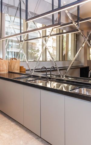 Studio para alugar com 24m², 1 quarto e sem vaga Studio para alugar com 24m², 1 quarto e sem vagaLavanderia