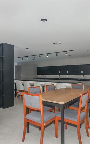 Apartamento à venda com 29m², 1 quarto e sem vagaÁrea comum - Salão de festas
