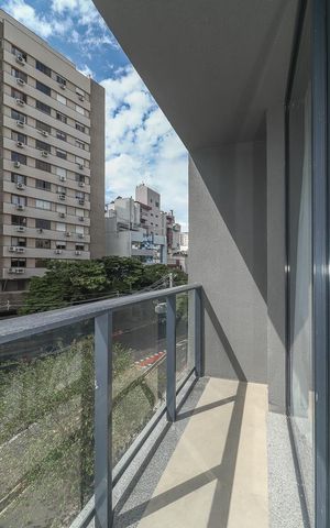 Apartamento à venda com 29m², 1 quarto e sem vagaVaranda