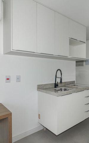 Apartamento à venda com 29m², 1 quarto e sem vagaSala / Quarto / Cozinha