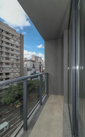 Apartamento para alugar com 30m², 1 quarto e sem vagaVaranda