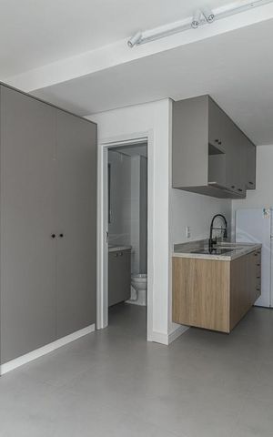 Apartamento à venda com 24m², 1 quarto e sem vagaSala / Quarto / Cozinha