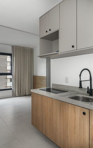 Apartamento à venda com 24m², 1 quarto e sem vagaSala / Quarto / Cozinha