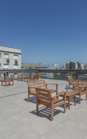 Apartamento à venda com 24m², 1 quarto e sem vagaTerraço