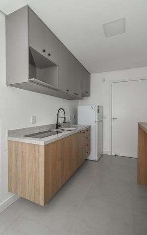 Apartamento à venda com 24m², 1 quarto e sem vagaSala / Quarto / Cozinha
