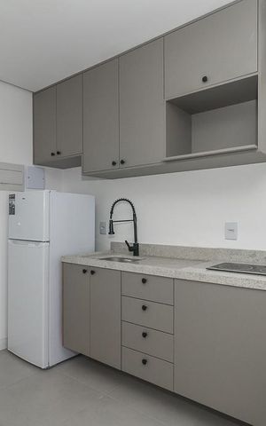Apartamento para alugar com 27m², 1 quarto e sem vagaSala / Quarto / Cozinha