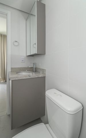 Apartamento à venda com 25m², 1 quarto e sem vagaBanheiro