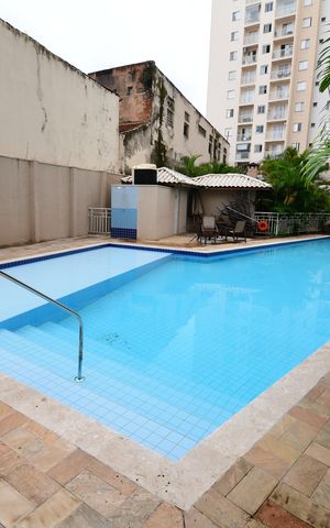 Apartamento à venda com 52m², 2 quartos e 1 vagaÁrea comum - Piscina