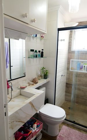 Apartamento à venda com 52m², 2 quartos e 1 vagaBanheiro