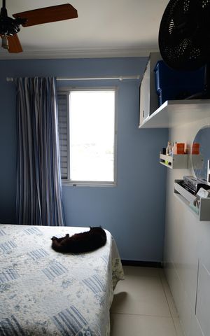 Apartamento à venda com 52m², 2 quartos e 1 vagaQuarto 2