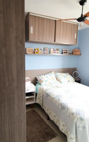 Apartamento à venda com 52m², 2 quartos e 1 vagaQuarto 2