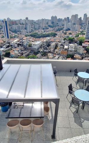 Studio à venda com 40m², 1 quarto e sem vaga Studio à venda com 40m², 1 quarto e sem vagaTerraço