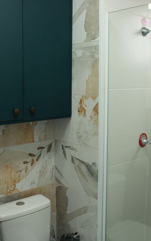 Apartamento para alugar com 29m², 1 quarto e sem vagaBanheiro da Suíte
