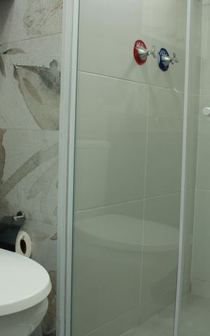 Apartamento para alugar com 29m², 1 quarto e sem vagaBanheiro da Suíte