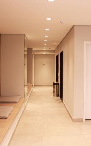 Apartamento para alugar com 29m², 1 quarto e sem vagaHall de elevadores