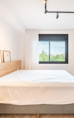 Apartamento à venda com 50m², 1 quarto e 1 vagaQuarto 