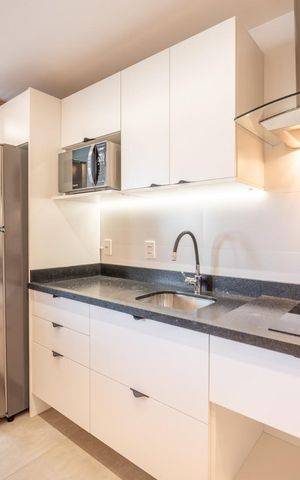 Apartamento à venda com 50m², 1 quarto e 1 vagaCozinha