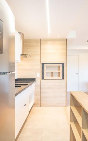 Apartamento à venda com 50m², 1 quarto e 1 vagaCozinha