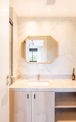 Apartamento à venda com 50m², 1 quarto e 1 vagaBanheiro 