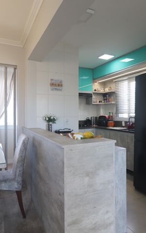 Apartamento à venda com 96m², 2 quartos e 2 vagasCozinha