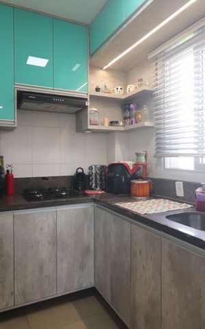 Apartamento à venda com 96m², 2 quartos e 2 vagasCozinha