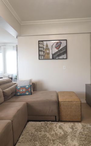 Apartamento à venda com 96m², 2 quartos e 2 vagasSala