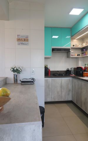 Apartamento à venda com 96m², 2 quartos e 2 vagasCozinha
