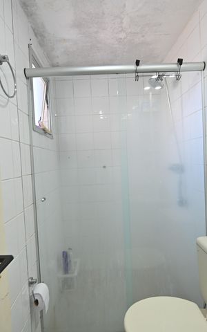 Apartamento à venda com 76m², 3 quartos e 2 vagasBanheiro da Suíte